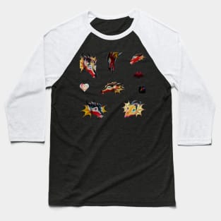 Lycoris Sticker Pack #1 Baseball T-Shirt